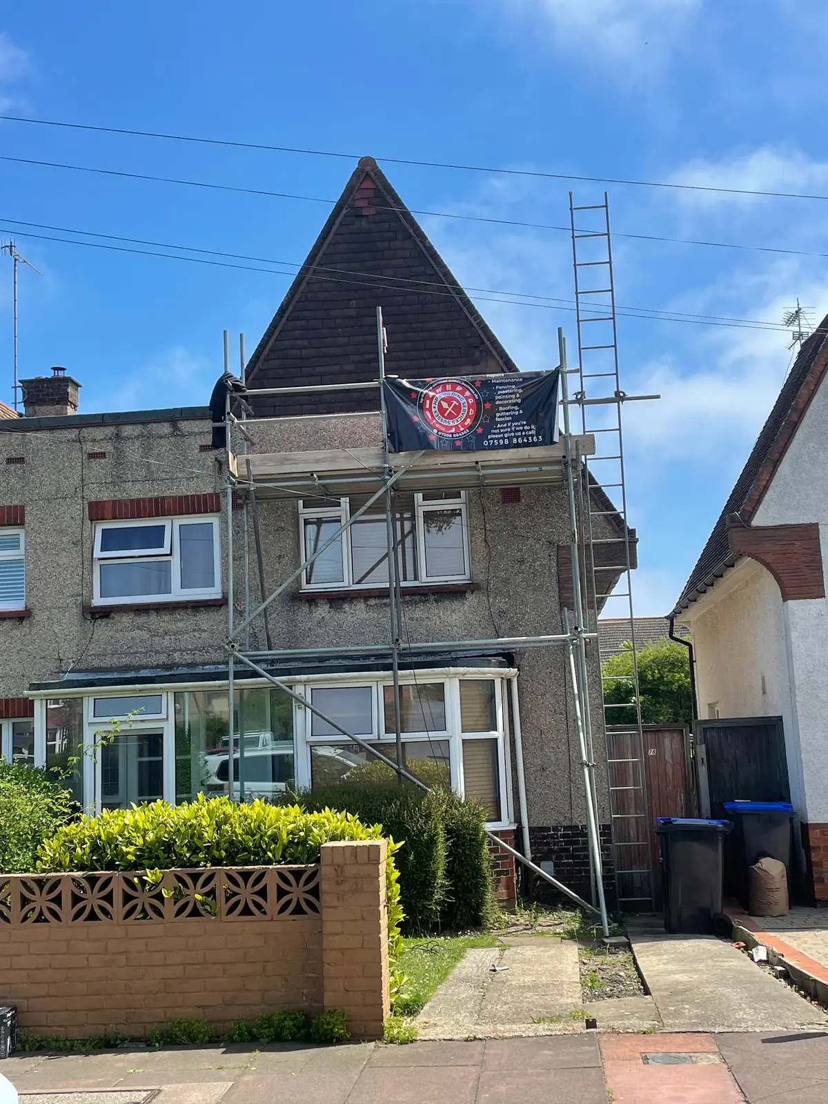 Flat roof installation by HP Building Services Sussex
